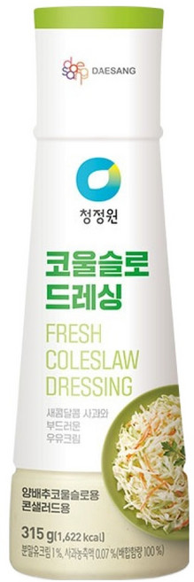 청정원 코울슬로 드레싱, 315g, 1개