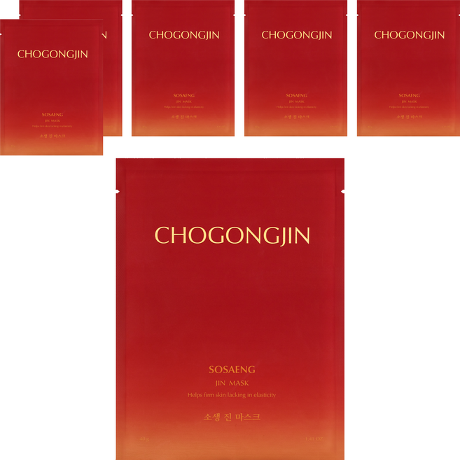 미샤 초공진 소생 진 마스크 40g 1팩, 6개, 1개입