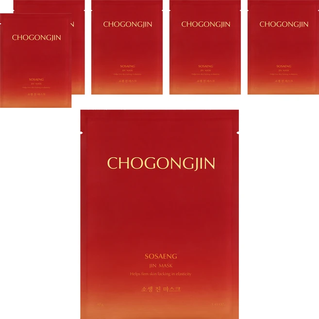 미샤 초공진 소생 진 마스크 40g 1팩, 6개, 1개입 - 쿠팡