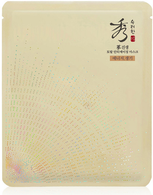 수려한 진생 토탈 안티에이징 마스크, 1개, 1개입
