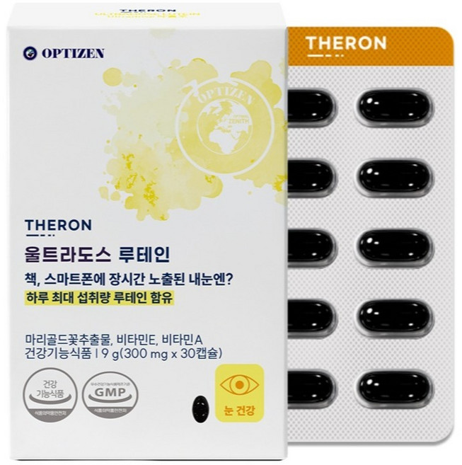 옵티젠 테론 울트라도스 루테인 9g, 1개, 30정