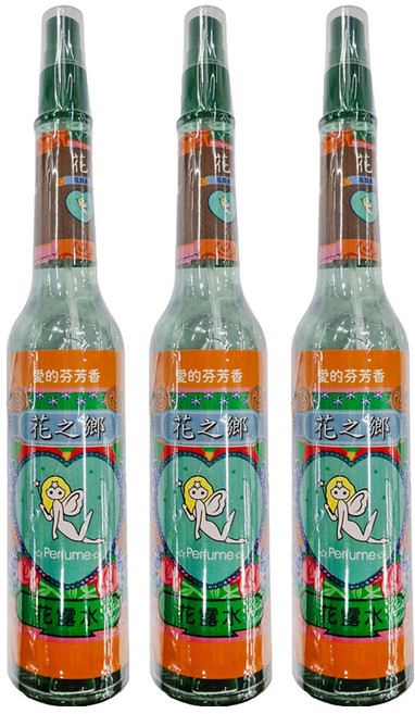花之鄉 花露水 噴頭, 195ml, 3瓶, 愛的芬芳香