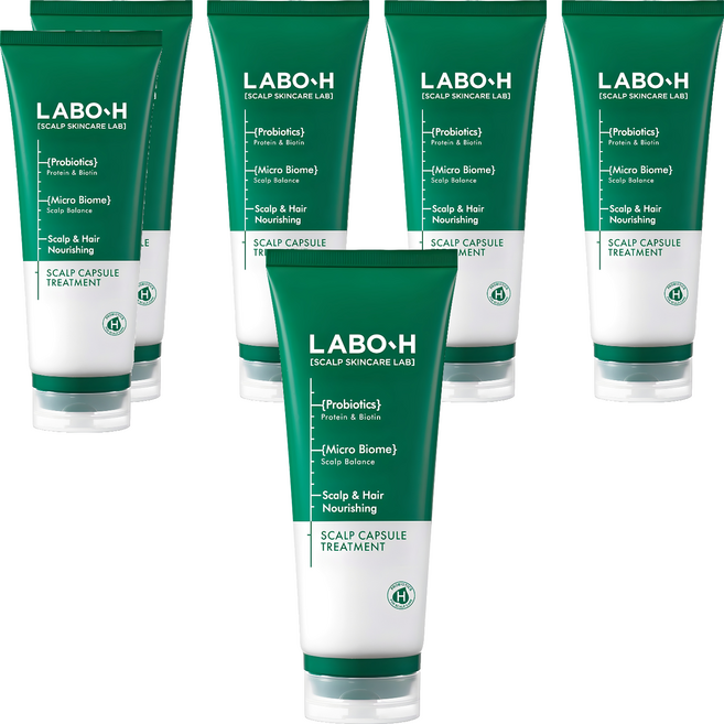 라보에이치 두피강화 캡슐 트리트먼트, 220ml, 6개