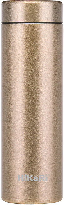 HiKaRi 슬림 미니 보온보냉 스텐 텀블러, 골드, 300ml, 1개