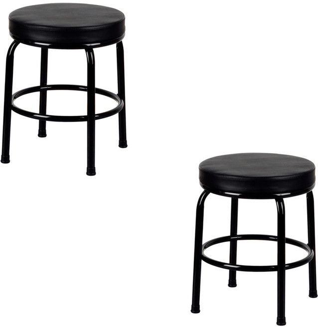 도리퍼니처 포차 보조의자, 블랙, 2개