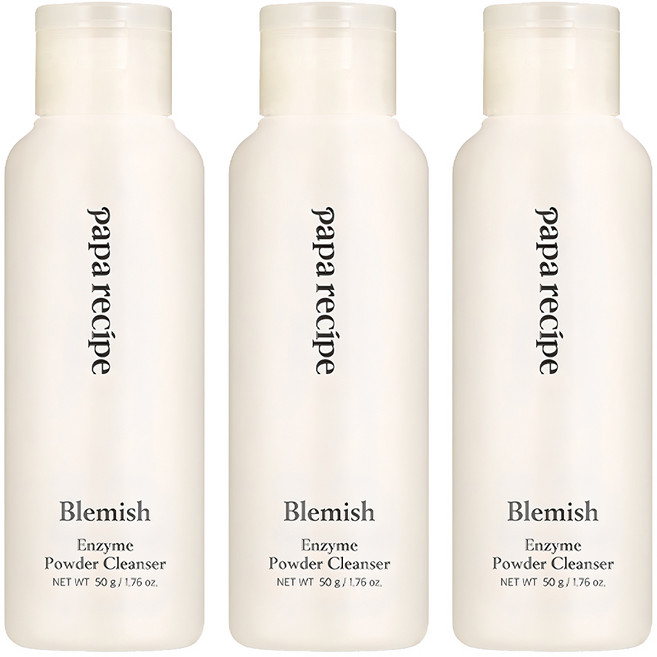 파파레서피 블레미쉬 효소 클렌징 파우더, 50g, 3개