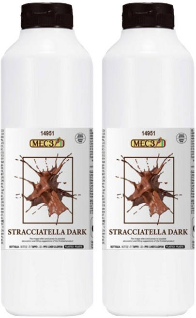 엠이씨3 스트라치아텔라 다크 초코쉘, 2개, 850ml