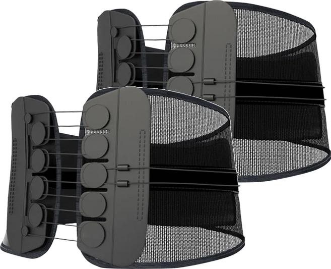 A-ZEAL 可調式動力滑輪加壓護腰帶 SP24042 黑色, 2個