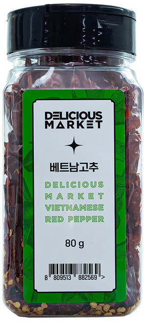 딜리셔스마켓 베트남 고추, 80g, 1개