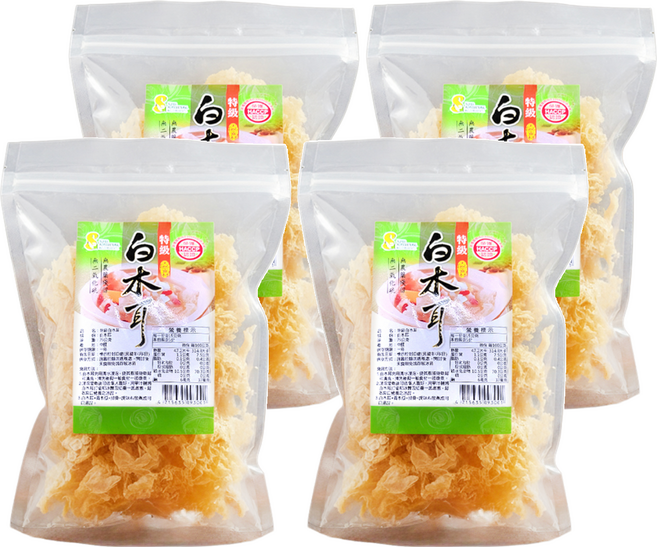 超賀 特級白木耳, 75g, 4包