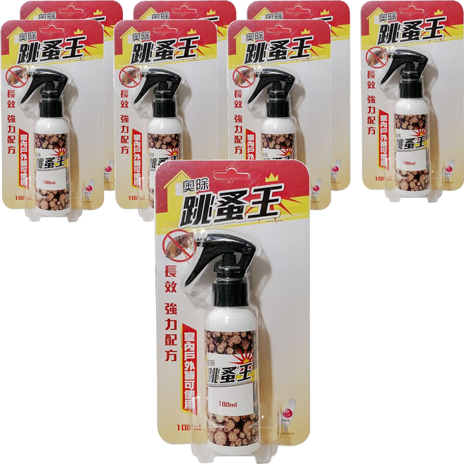 奧除 跳蚤王/蚤伏寧 驅蟲劑, 100ml, 8瓶
