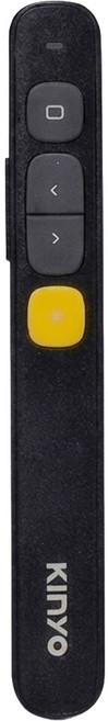 Kinyo 專業輕薄雷射簡報筆 139.2 x 19.2 x 15.4mm 19.6g, 黑色, 1支