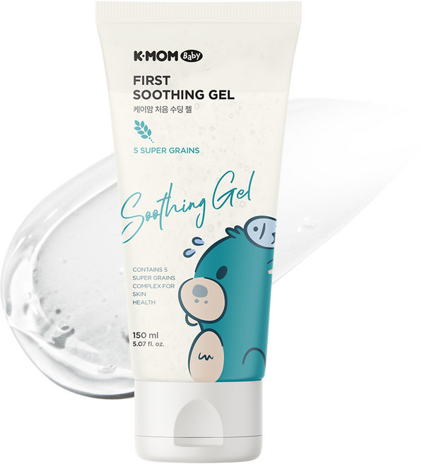 케이맘 유아용 비건 처음 수딩젤 무향, 1개, 150ml