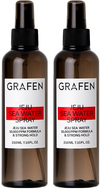 그라펜 제주 해수 스프레이, 210ml, 2개