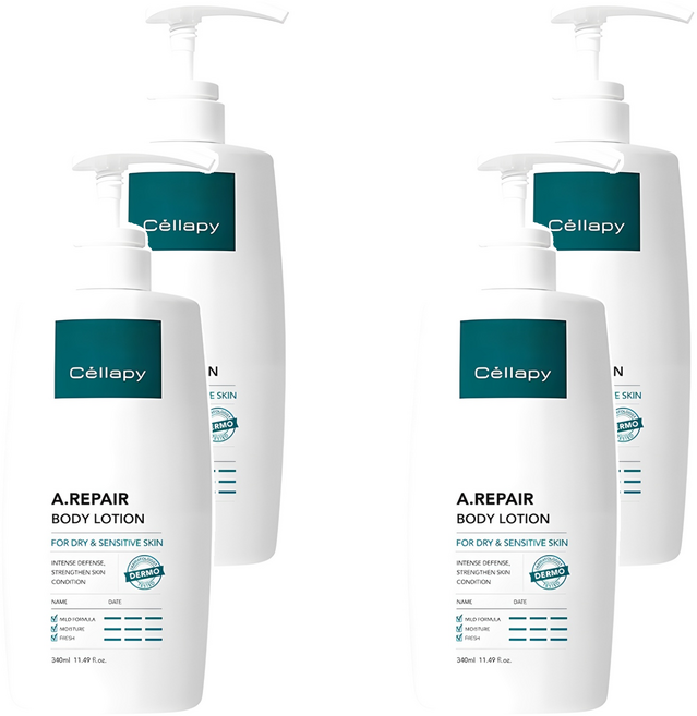 셀라피 에이리페어 바디로션, 340ml, 4개