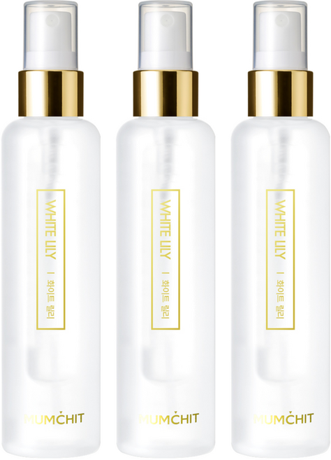 멈칫 헤어 앤 바디 미스트 화이트릴리, 105ml, 3개