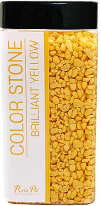 로라펫 컬러스톤 1300g, 브릴리언트옐로우, 1개