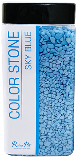 로라펫 컬러스톤 1300g, 스카이블루, 1개