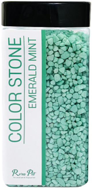 로라펫 컬러스톤 1300g, 에메랄드민트, 1개