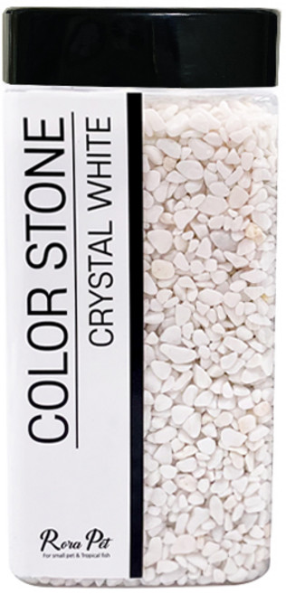 로라펫 컬러스톤 1300g, 크리스탈화이트, 1개