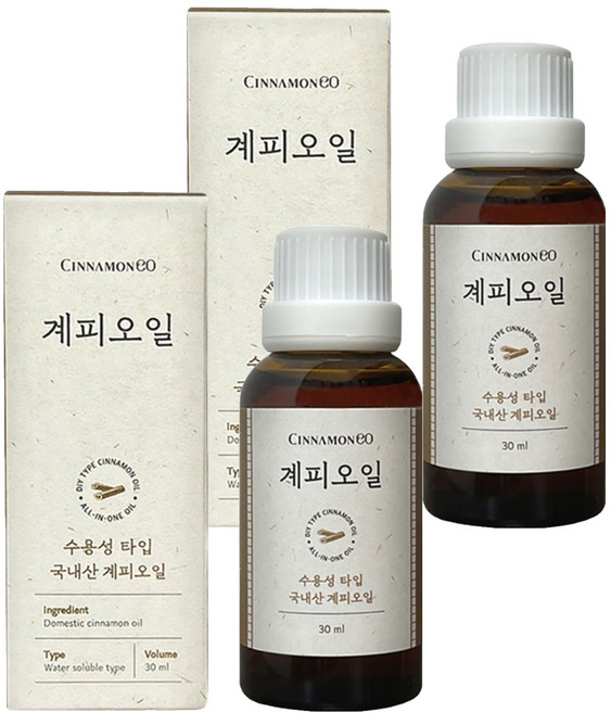시나몬이오 계피오일, 30ml, 2개