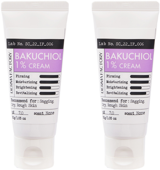 DermaFactory 補骨脂酚1%緊緻乳霜, 30g, 2條