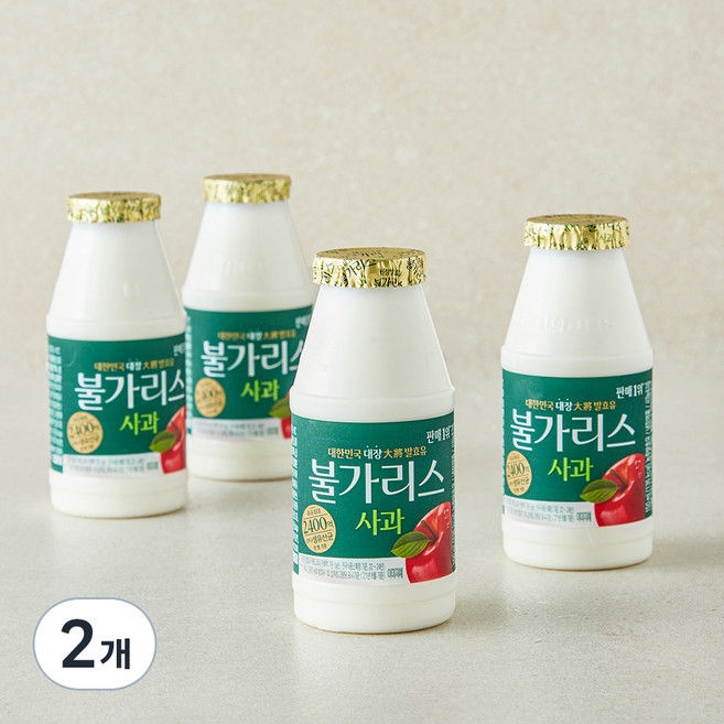 남양유업 불가리스 사과 요구르트, 150ml, 4개입, 2개
