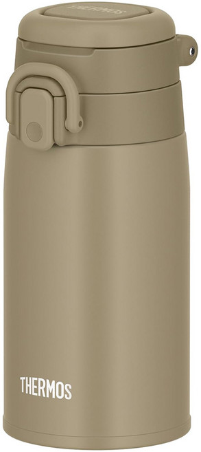 THERMOS 膳魔師 旋蓋勾勾杯不鏽鋼保溫瓶 JOS-400, 400ml, 米色, 1個