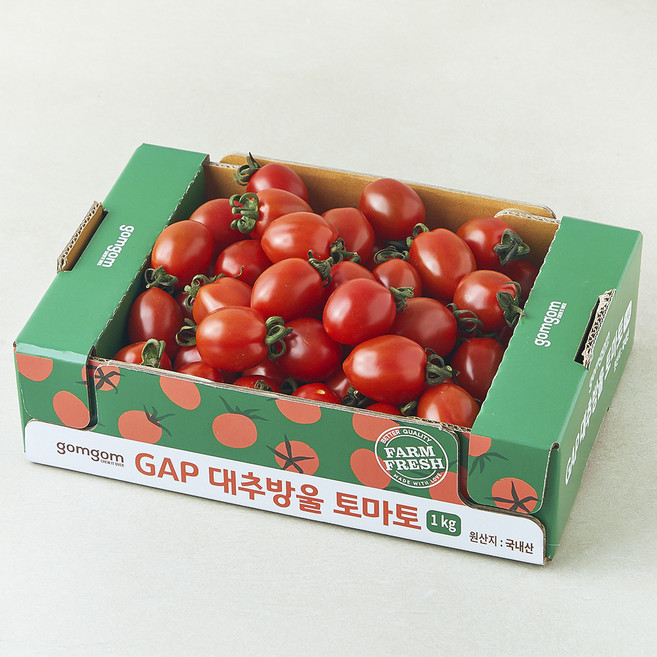 곰곰 GAP 대추방울토마토, 1kg, 1개