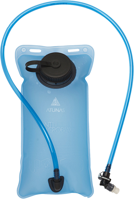 ATUNAS 歐都納 旋蓋式戶外運動抗菌水袋 A1KTCC10N, 藍色, 1個