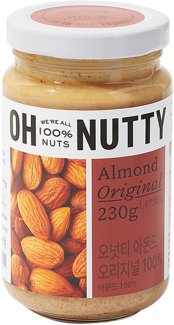 오넛티 아몬드 오리지널 100%, 230g, 1개