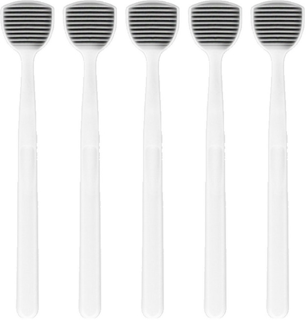 생활도감 혀클리너 흰색, 14g, 5개