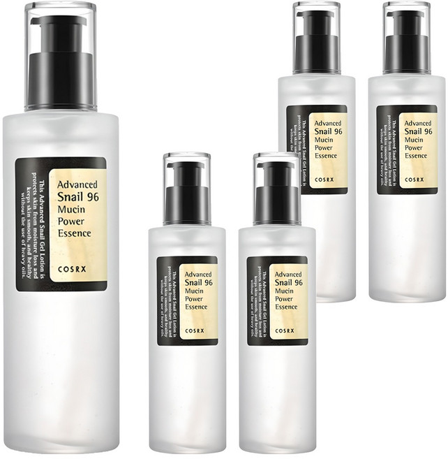 코스알엑스 어드벤스드 스네일 96 뮤신 파워 에센스, 100ml, 5개