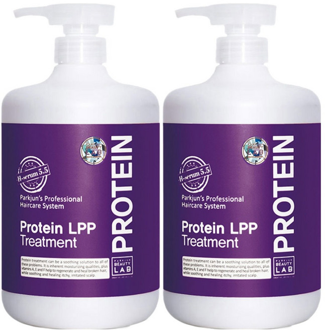 박준뷰티랩 단백질 LPP 화이트머스크 트리트먼트, 1L, 2개