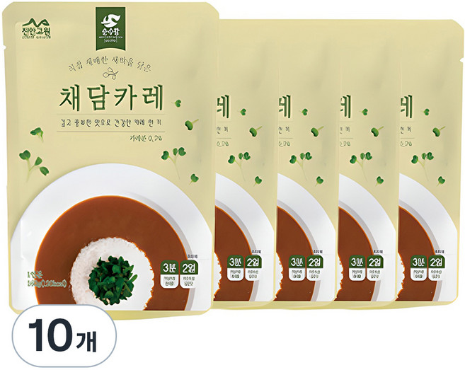 Sunsuram 即食蔬菜咖哩醬, 10個, 160g