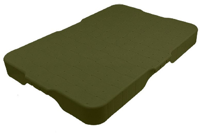 HUA SHUO 華塑 418 卡扣設計智慧平板車 耐重50kg 軍綠色, 1個