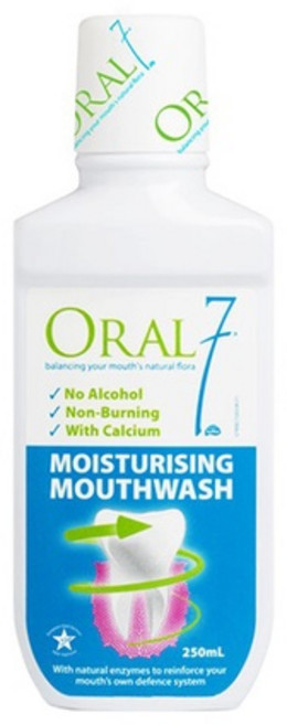 ORAL7 口立淨 酵素護理漱口水 250ml 不含酒精 無灼熱感 含鈣, 1瓶