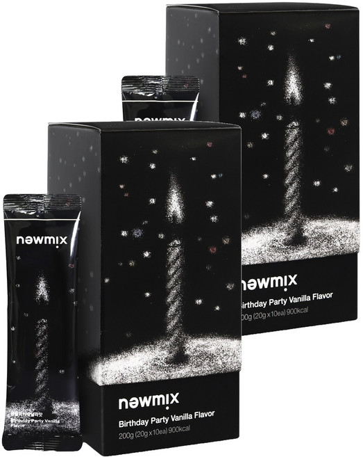 뉴믹스 커피 생일파티바닐라맛, 20g, 10개입, 2박스