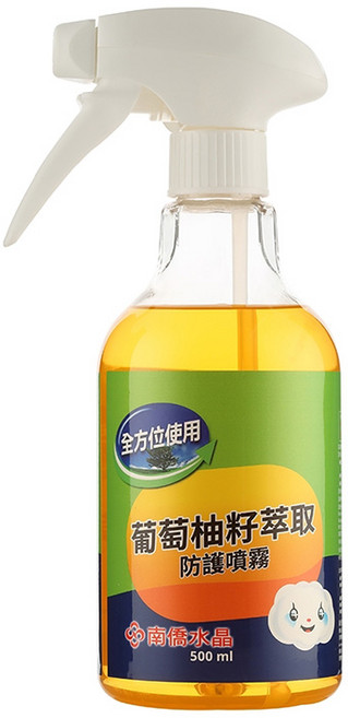 南僑水晶 葡萄柚籽萃取防護噴霧, 500ml, 1瓶