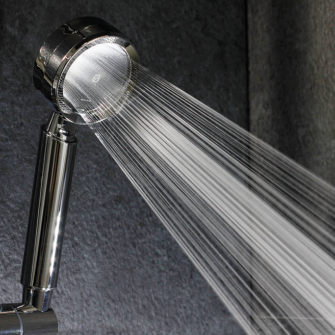 소퓨어 수압상승 샤워기헤드 STRONG8 미세물줄기, 1개, 크롬