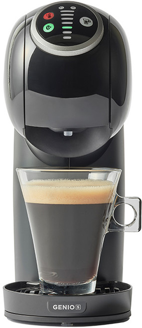 돌체구스토 지니오S 플러스 캡슐 커피머신, 1003, 블랙