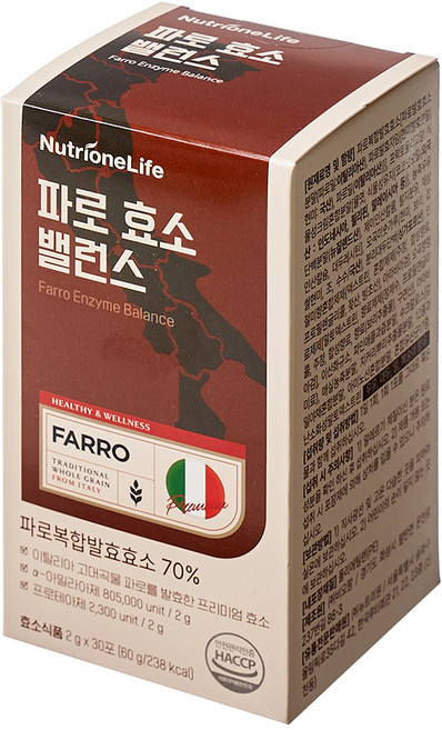 뉴트리원 파로 효소 밸런스 30p, 60g, 1개