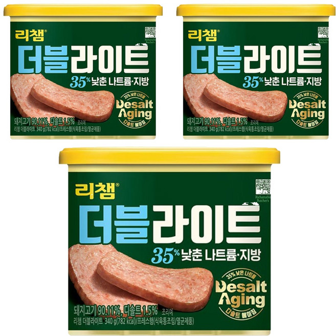 리챔 더블라이트, 340g, 3개