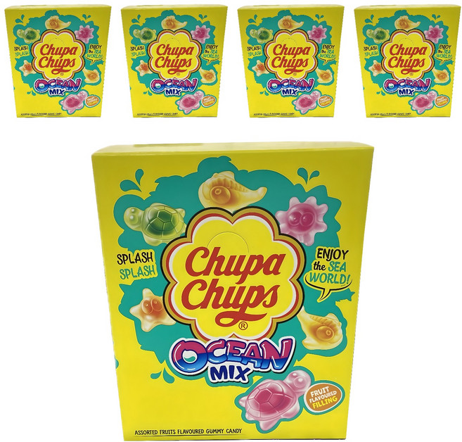 Chupa Chups 加倍佳 海洋綜合軟糖, 60g, 50個