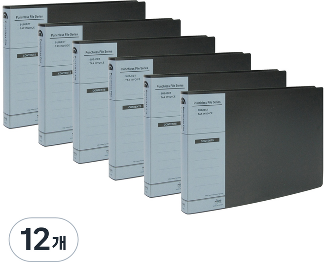 현풍 PP 세금철화일 UV인쇄 A5, 흑색, 12개