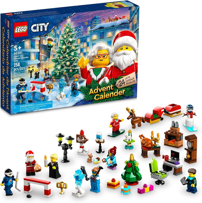 LEGO #60381 城市系列, 驚喜月曆2023, 1盒