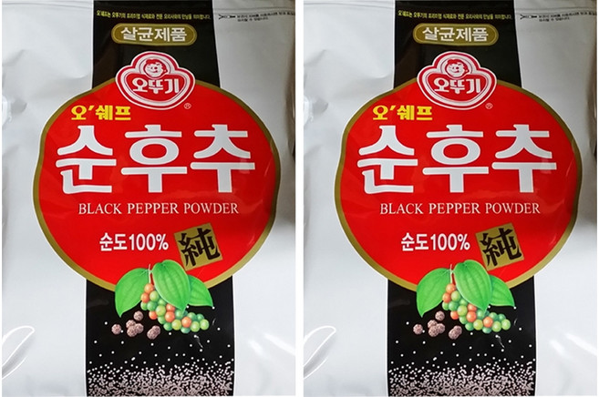 오뚜기 오쉐프 순후추, 200g, 2개