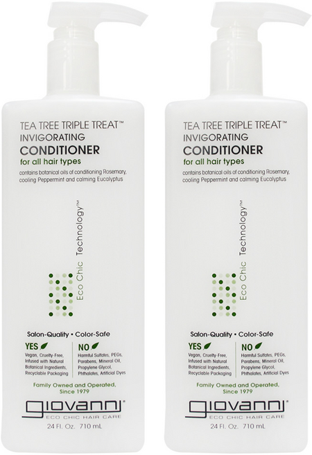 지오바니 티트리 트리플 컨디셔너, 710ml, 2개