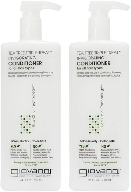 지오바니 티트리 트리플 컨디셔너, 710ml, 2개 - 쿠팡