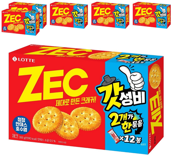 제크 오리지널, 600g, 6개